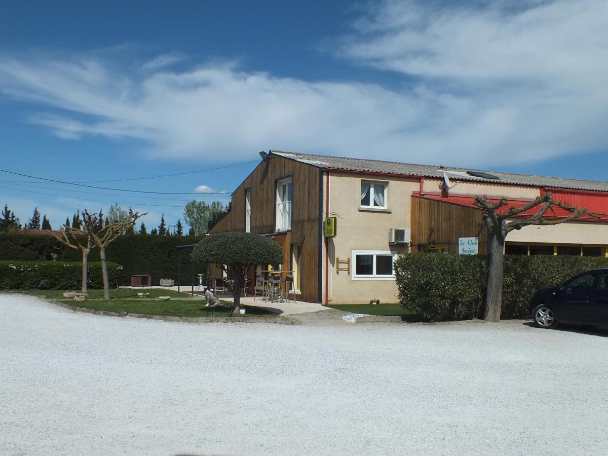 Logis Hotel Restaurant Le Clos Saint Loup Bram Esterno foto