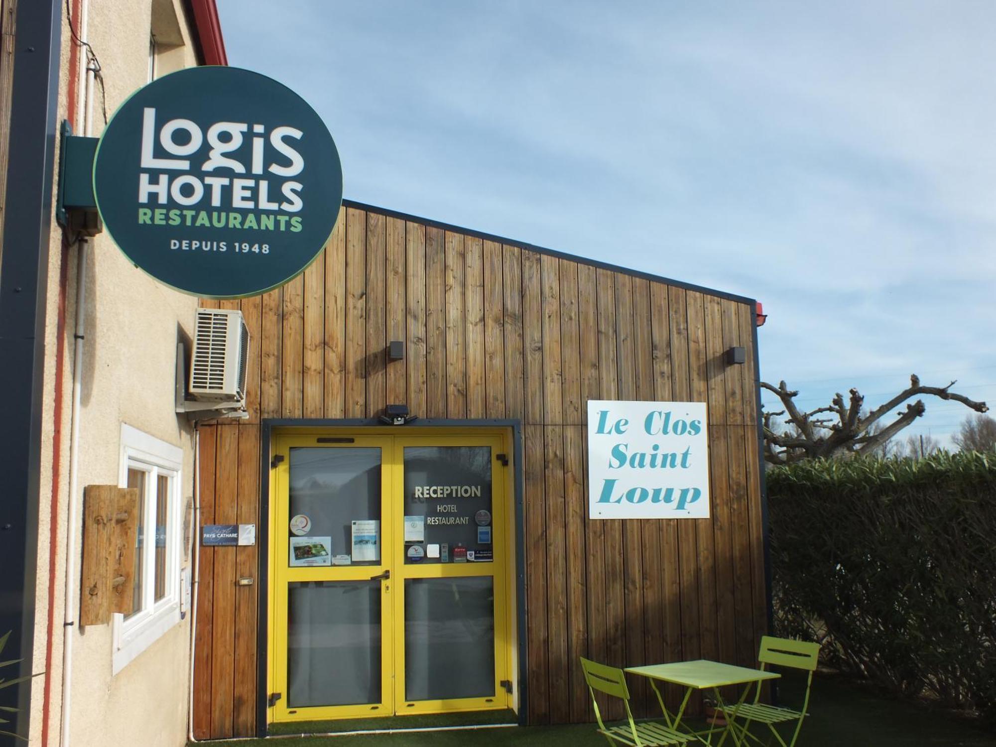 Logis Hotel Restaurant Le Clos Saint Loup Bram Esterno foto